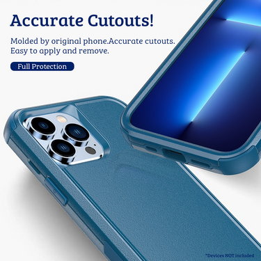 iPhone 12 Pro Max Compatible Case with Premium Shockproof Heavy Duty Armor - Mint
